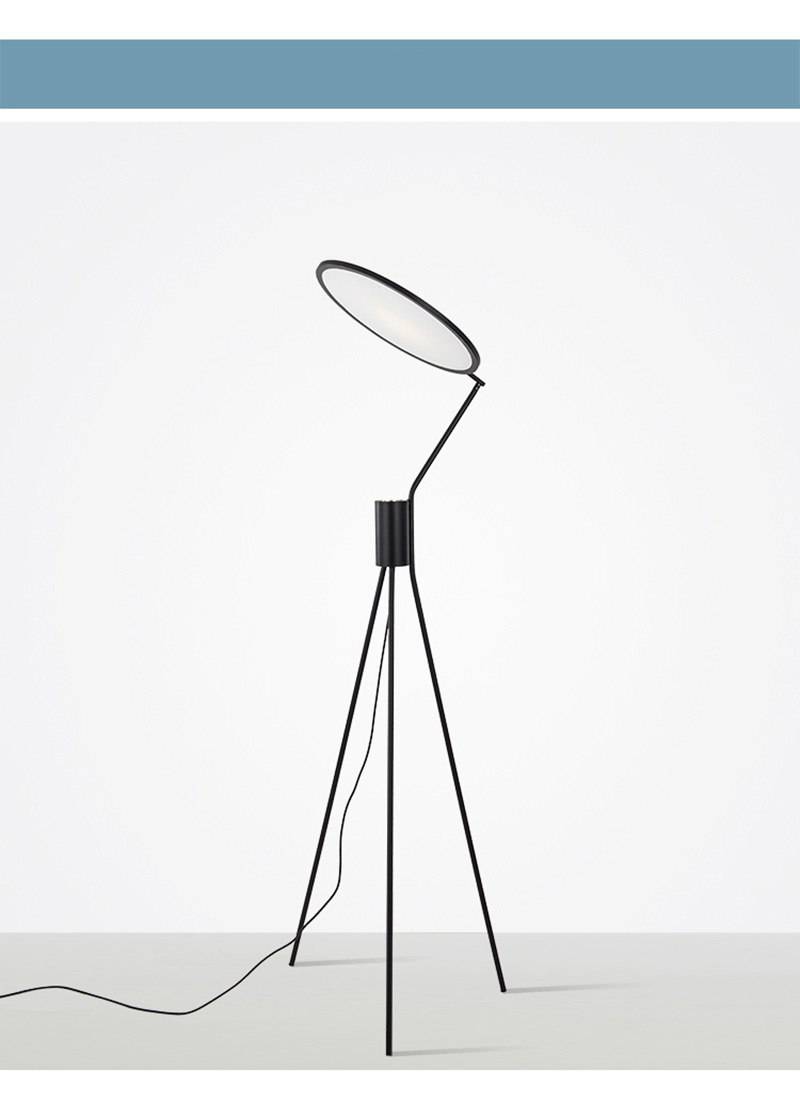 Lampadaire design moderne avec lampe ronde Pendentif
