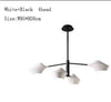 Lustre design branches et lampes Creative