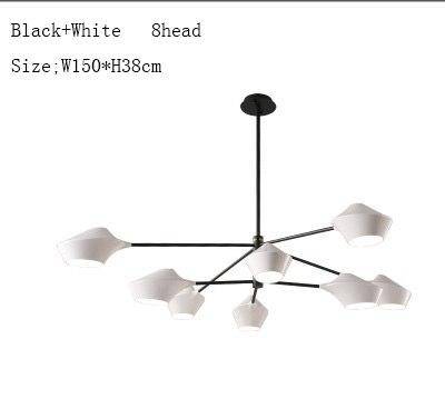 Chandelier design branches and Creative lamps