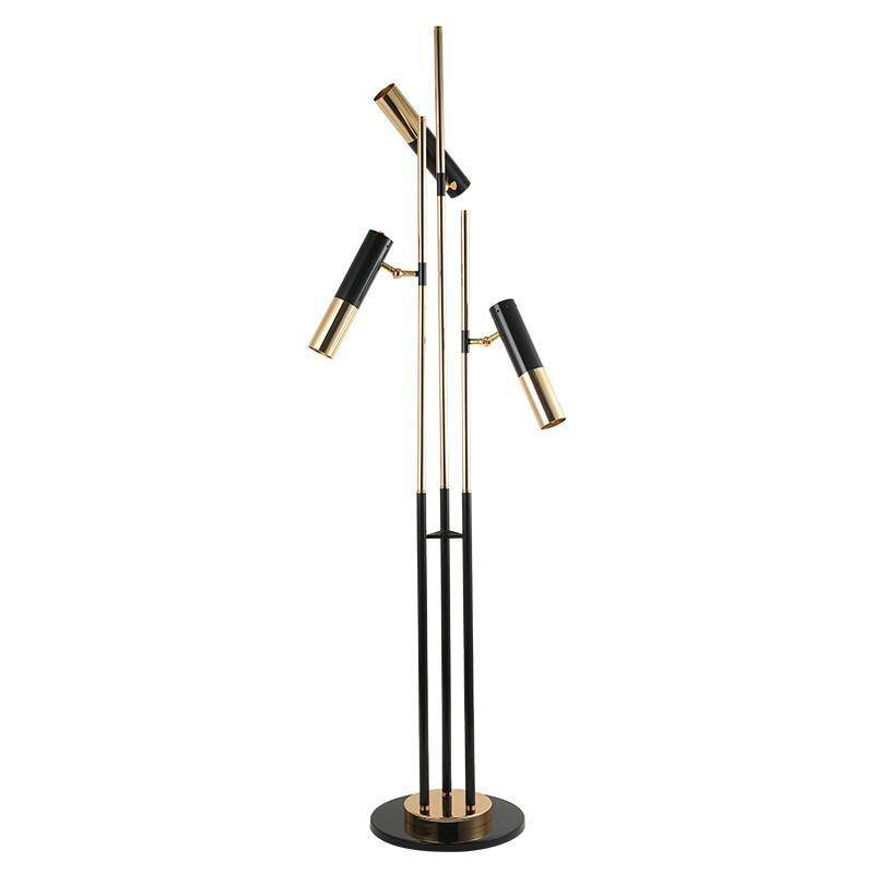 Floor lamp design LED tripe stand and directional lamps Floor
