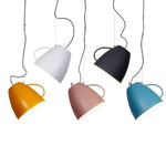 Suspension LED moderne spot en forme de tasse colorée Creative