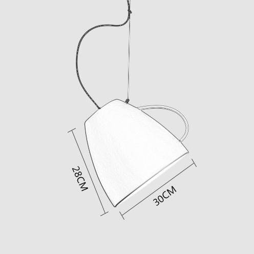 Suspension LED moderne spot en forme de tasse colorée Creative