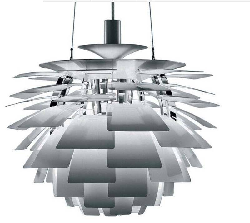 Suspension design en aluminium en forme de fleur Nordic