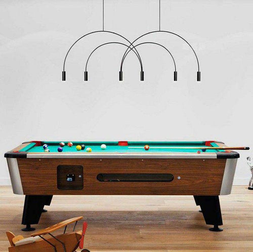 Lustre design branches fines en forme de U