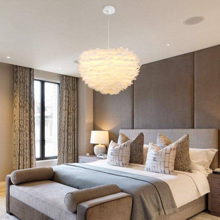 Suspension moderne LED en forme de fleur Romantic - vue 3 sur 4