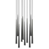 Lustre design moderne à LED avec cônes pendants Combo