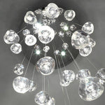 Lustre en crystal LED Clear