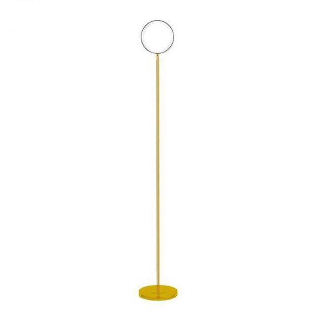 Floor lamp design LED thin gold