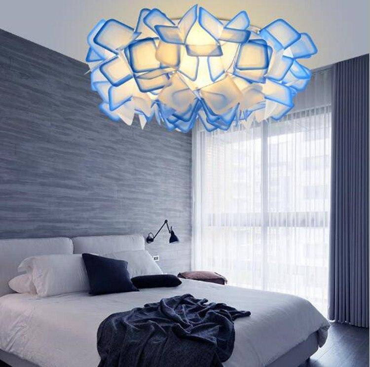Suspension design de couleur en acrylique Clizia - vue 9 sur 9