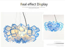 Suspension design de couleur en acrylique Clizia