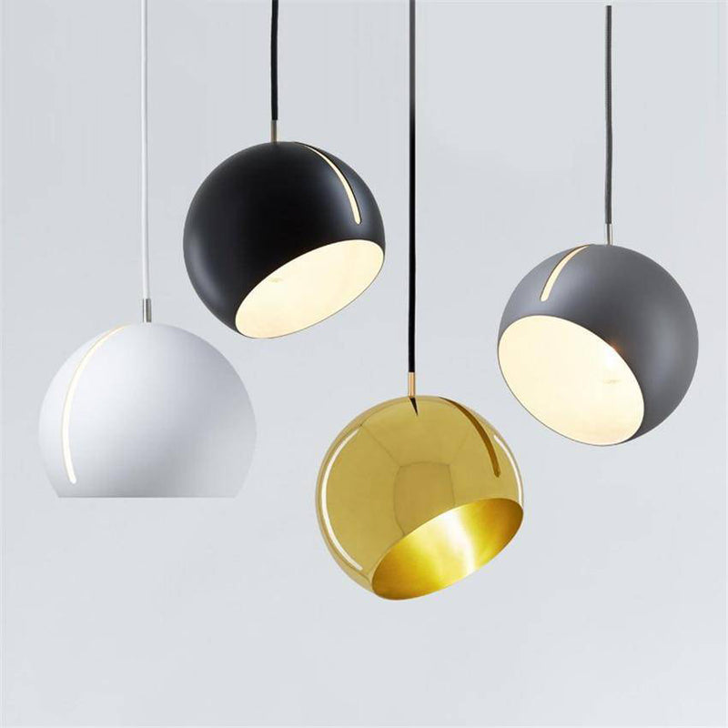 LED design pendant lamp in the shape of a colorful airship hanging ball