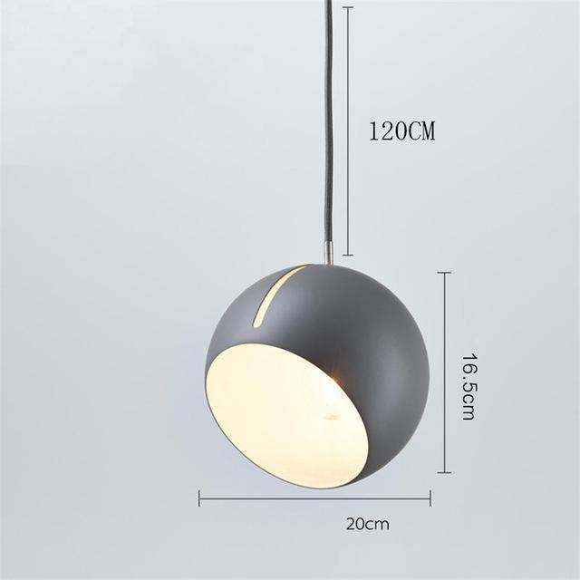 Lámpara de suspensión design Bola de LEDs de colores parpadeantes para colgar