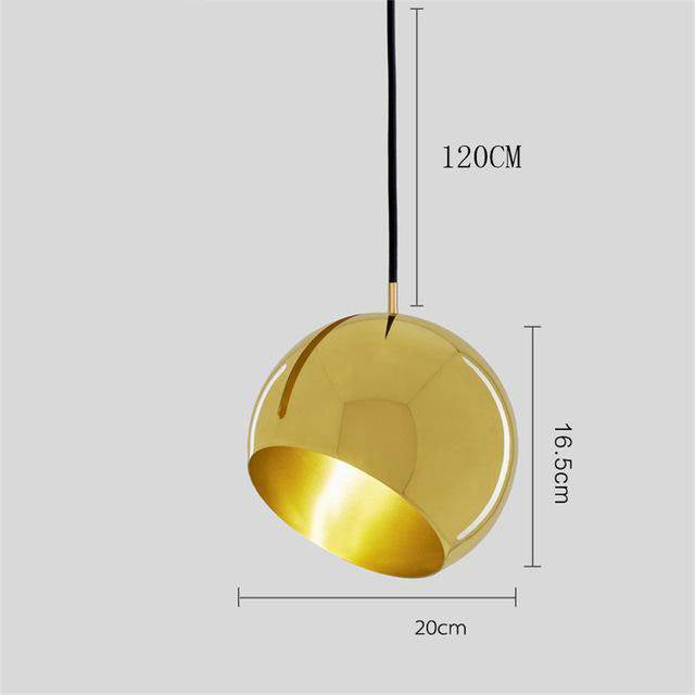 LED design pendant lamp in the shape of a colorful airship hanging ball
