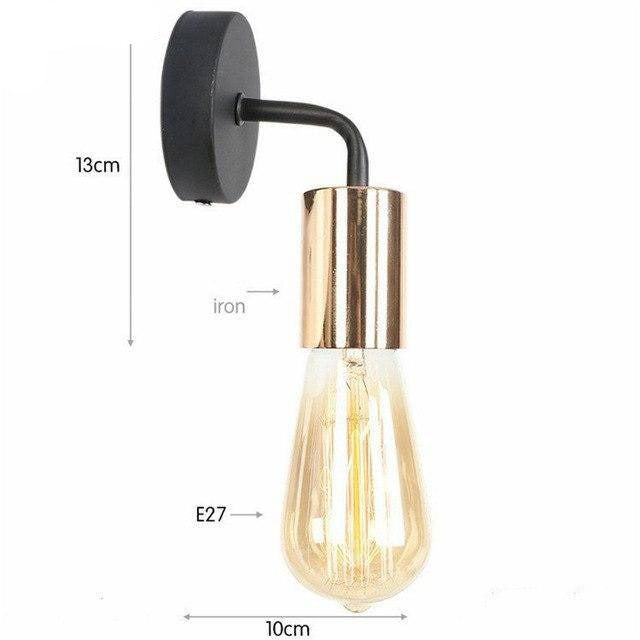 wall lamp simple vintage style LED wall light