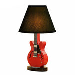 Lampe de table guitare avec abat-jour Decor