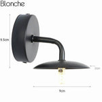 Applique murale LED abat-jour vintage Loft
