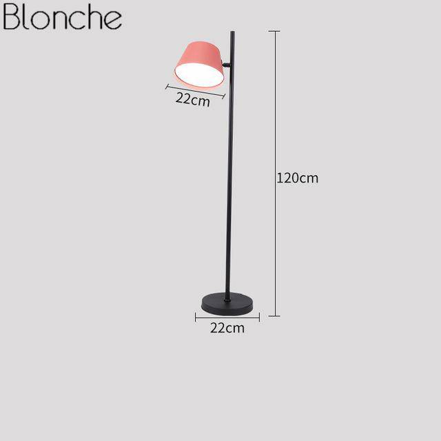 Floor lamp modern coloured LED design