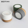 Spots LED cylindrique à base en bois Botimi