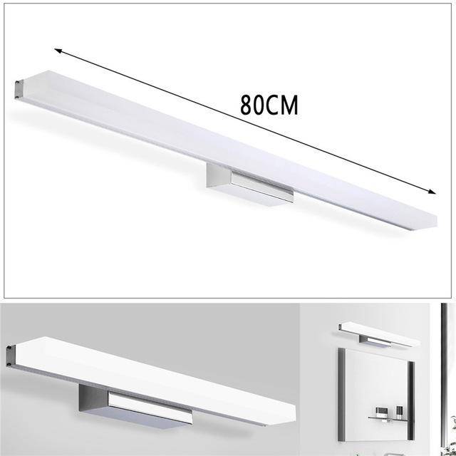 wall lamp thin LED wall mirror Front