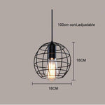 Suspension moderne en cage Cany