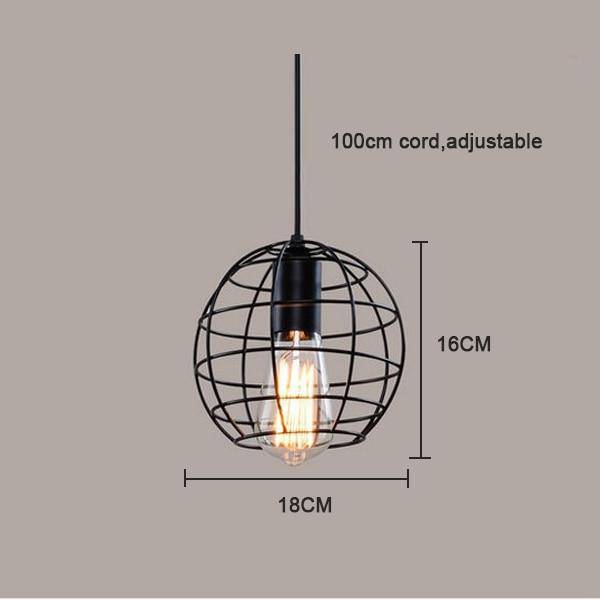 Lámpara de suspensión moderno en jaula Cany