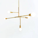 Lustre design bras doré Creative
