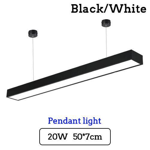 Square LED ceiling light with rounded edge Surface