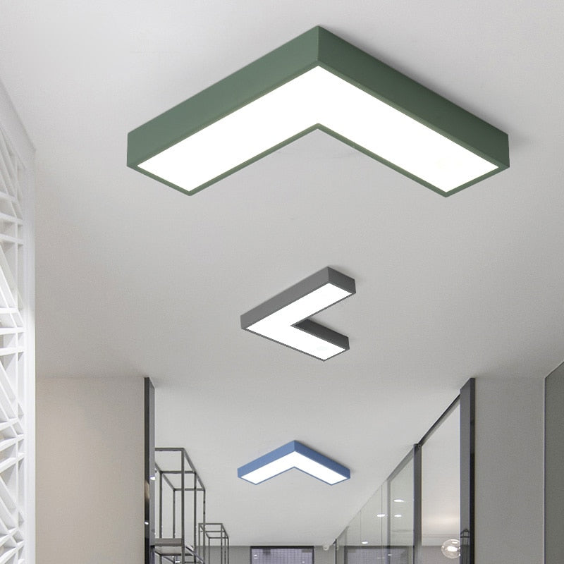 LED ceiling lamp right angle Arrow