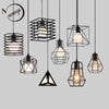 Suspension LED cage de différentes formes Industrial