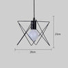 Suspension LED cage de différentes formes Industrial