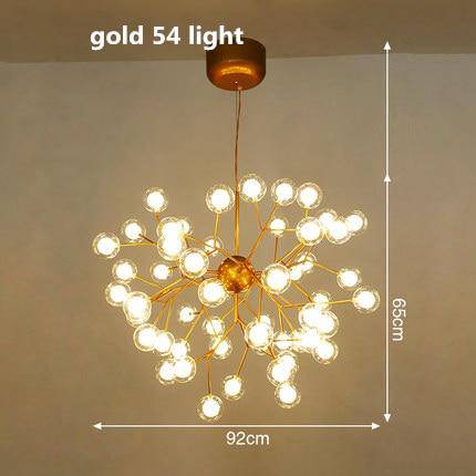 LED chandelier design tree with branch and glass balls