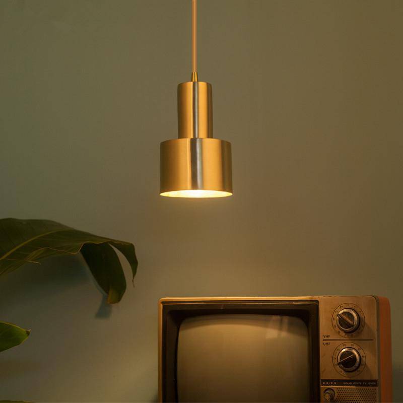 Suspension design LED doré Luxury - vue 5 sur 5