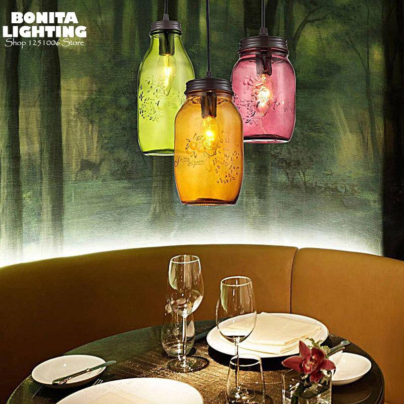 Suspension design grosse bouteille en verre Jar - vue 4 sur 5