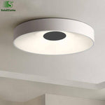 Plafonnier design LED rond et creux Concave