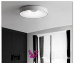 Plafonnier design LED rond et creux Concave