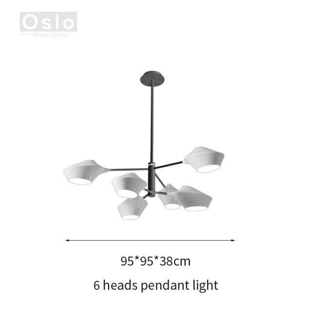 Lámpara de araña design arte moderno