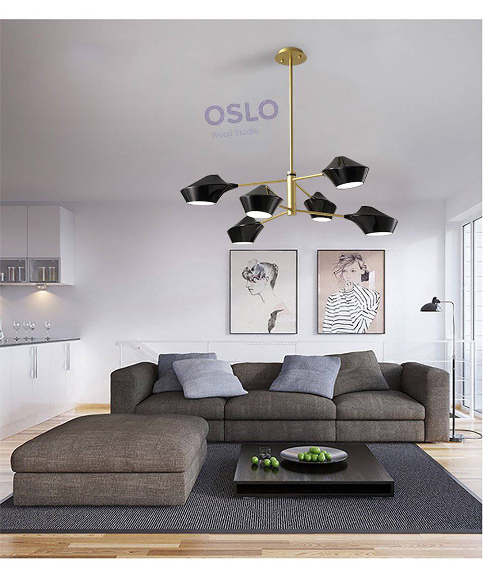 Lustre design moderne Art - vue 4 sur 26