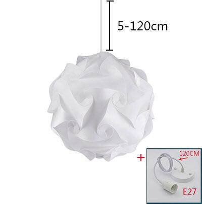 pendant light LED design in white ball Millenium style