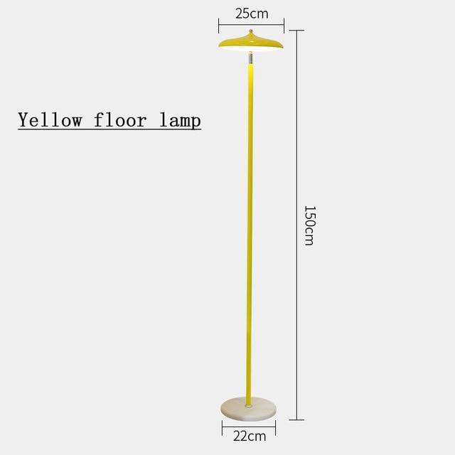 Lámpara de pie LED alta y moderna