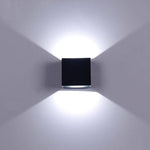 Applique murale LED cubique simple Reading