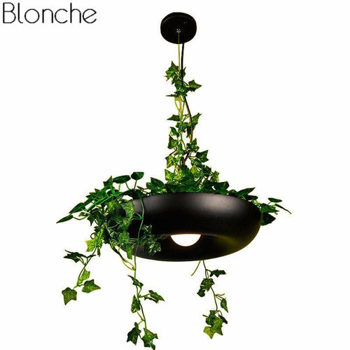 Suspension moderne arrondie pour plante Pot - vue 9 sur 8