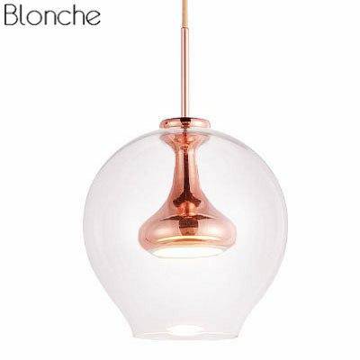 Suspension design en verre arrondi à LED Glass - vue 10 sur 9