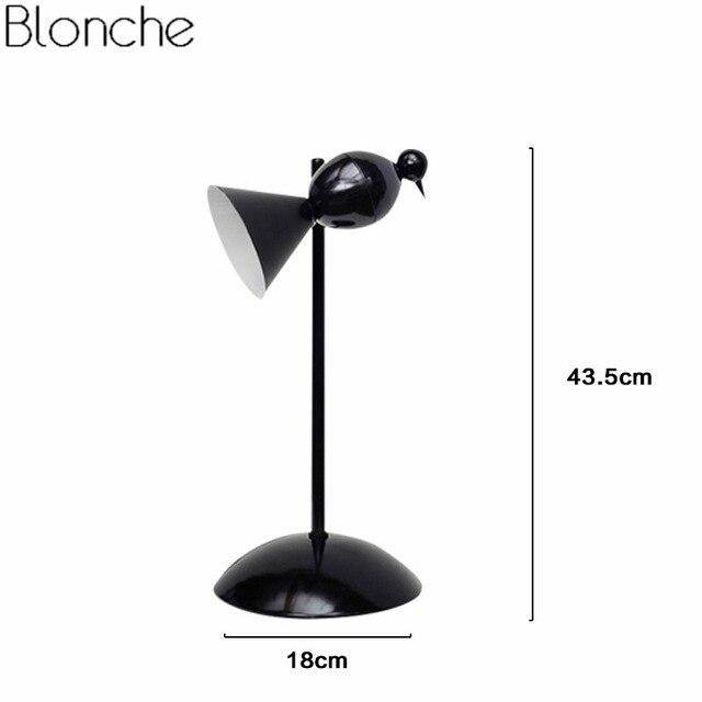 Lámpara de escritorio design Bird