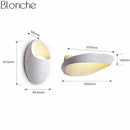 Applique murale design LED aux formes ovales Indoor