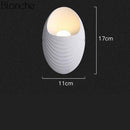 Applique murale design LED aux formes ovales Indoor