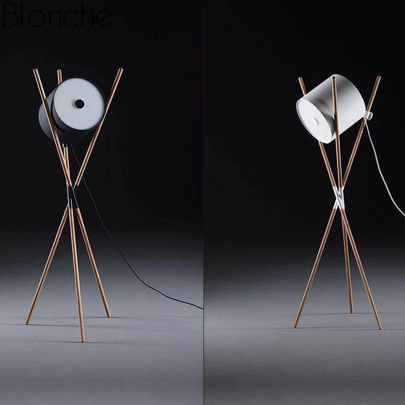 Floor lamp Nordic LED tripod design