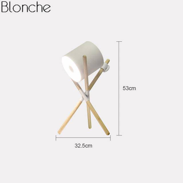 Lampadaire design tripode à LED Nordic - vue 5 sur 9