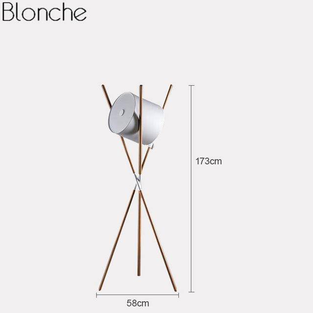 Floor lamp Nordic LED tripod design