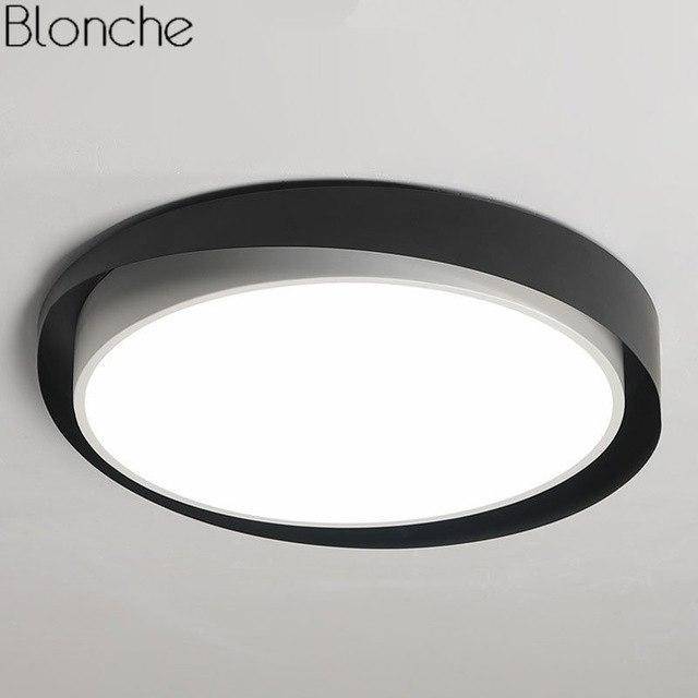 Plafonnier design LED arrondi de couleur Art