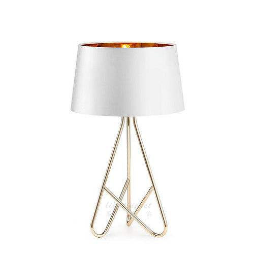 Lampe à poser design avec abat-jour et pieds chromés Novelty - vue 2 sur 7